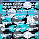 Maglia da baseball con motivo bianco-chiaro autentico, design personalizzato, blu 3D verde acqua Maglia da baseball con motivo bianco-chiaro autentico, design personalizzato, blu 3D verde acqua