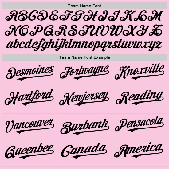 Maglia da baseball autentica rosa retrò in rete leggera nera personalizzata Maglia da baseball autentica rosa retrò in rete leggera nera personalizzata