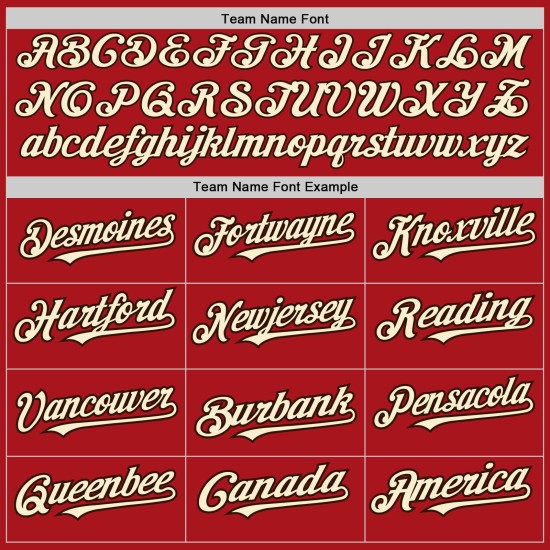 Maglia da baseball autentica personalizzata a righe rosse Brown-City, color crema, bianca Maglia da baseball autentica personalizzata a righe rosse Brown-City, color crema, bianca